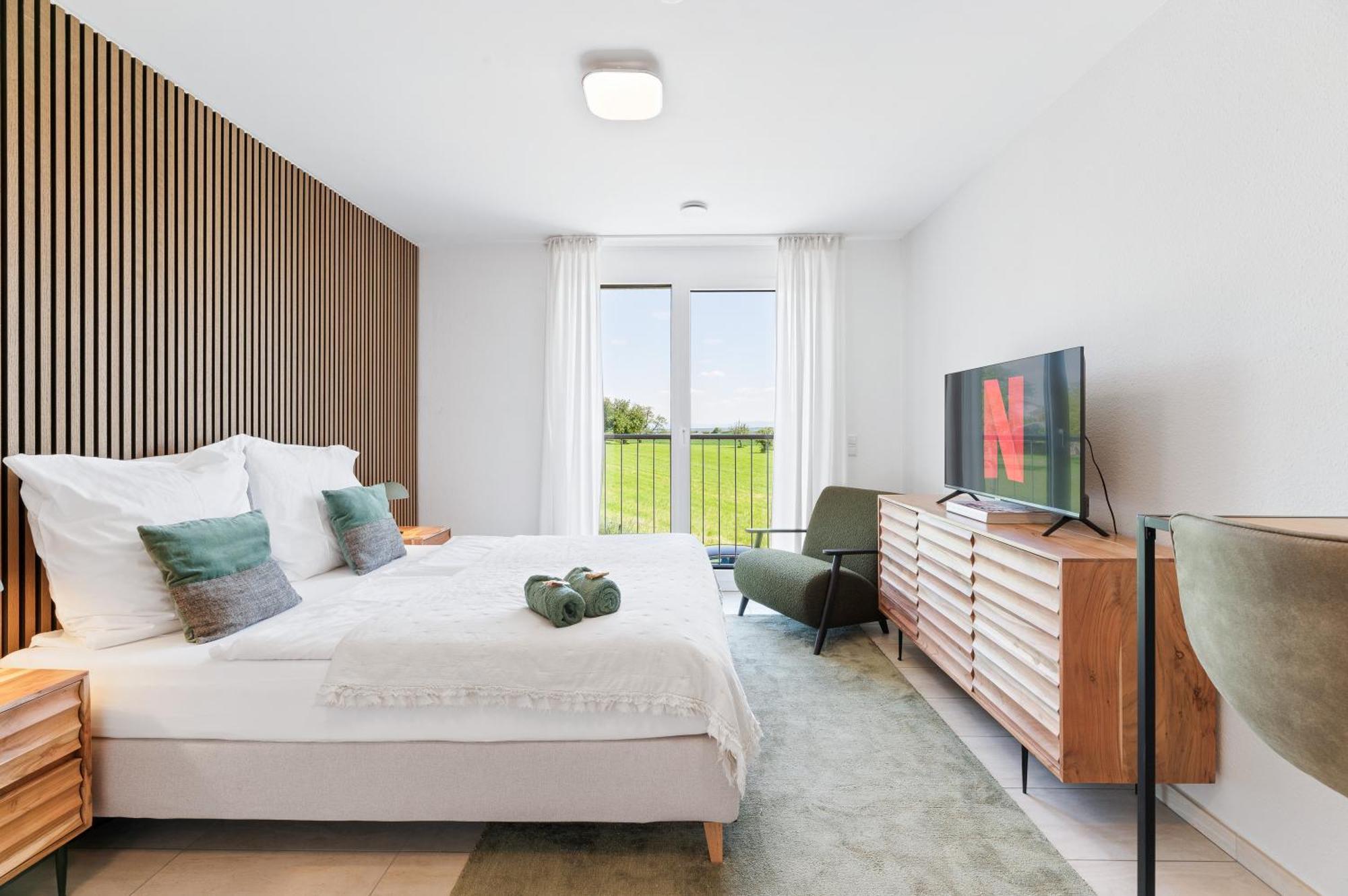 The Serviced - Design Apartments شتوتغارت الغرفة الصورة